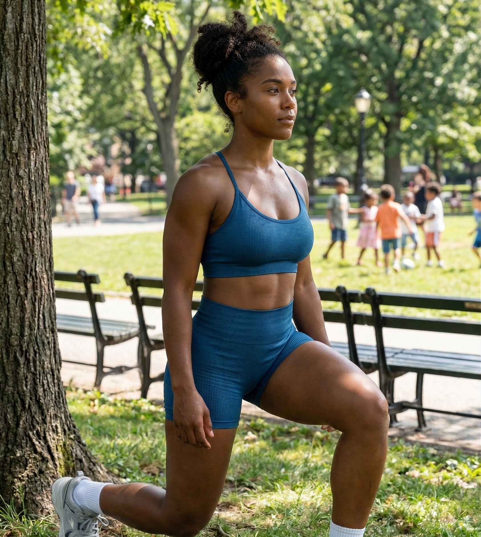 Détail brassière de sport Jenna