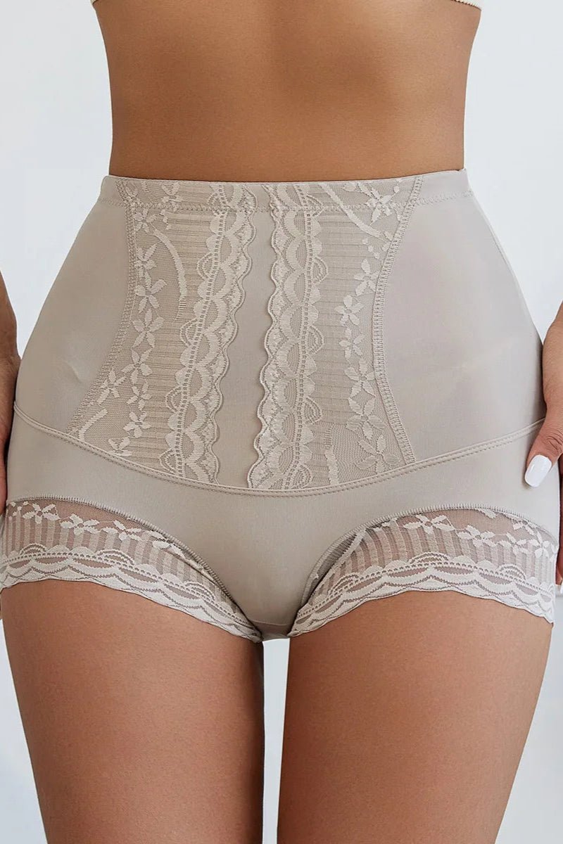 Culotte en Dentelle Taille Haute