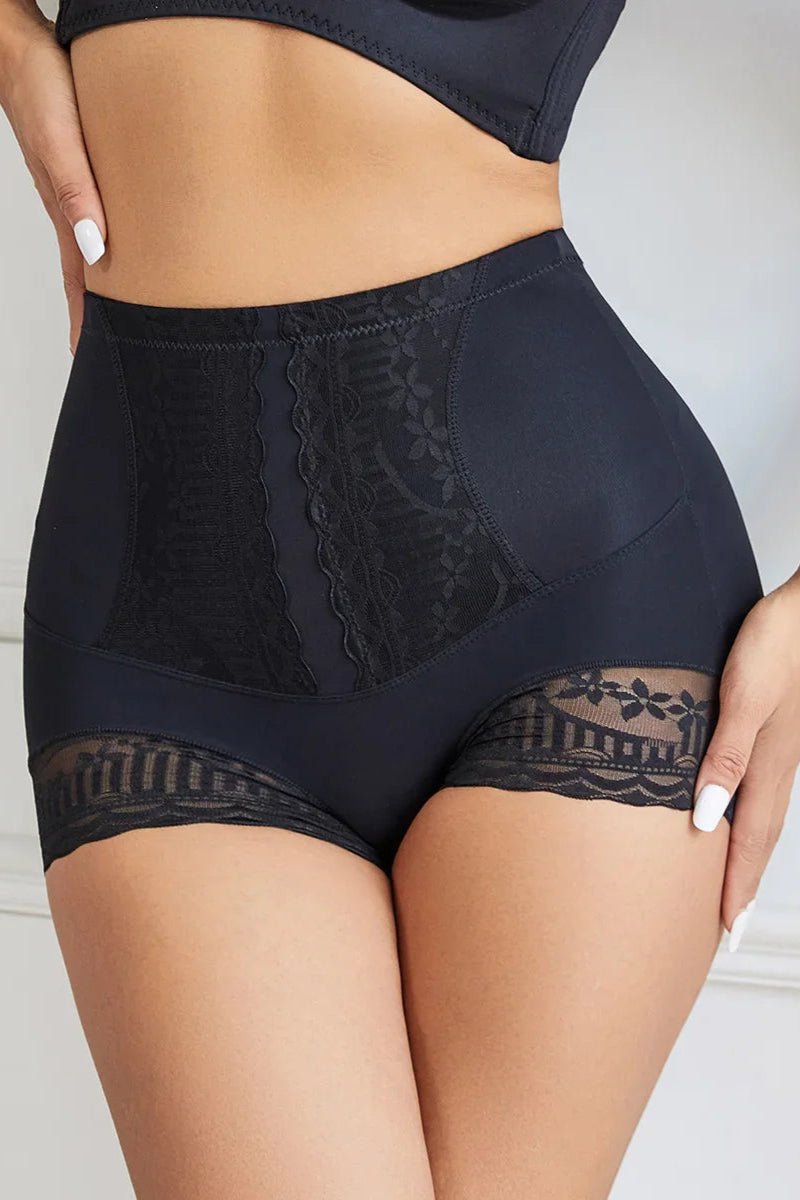 Culotte en Dentelle Taille Haute